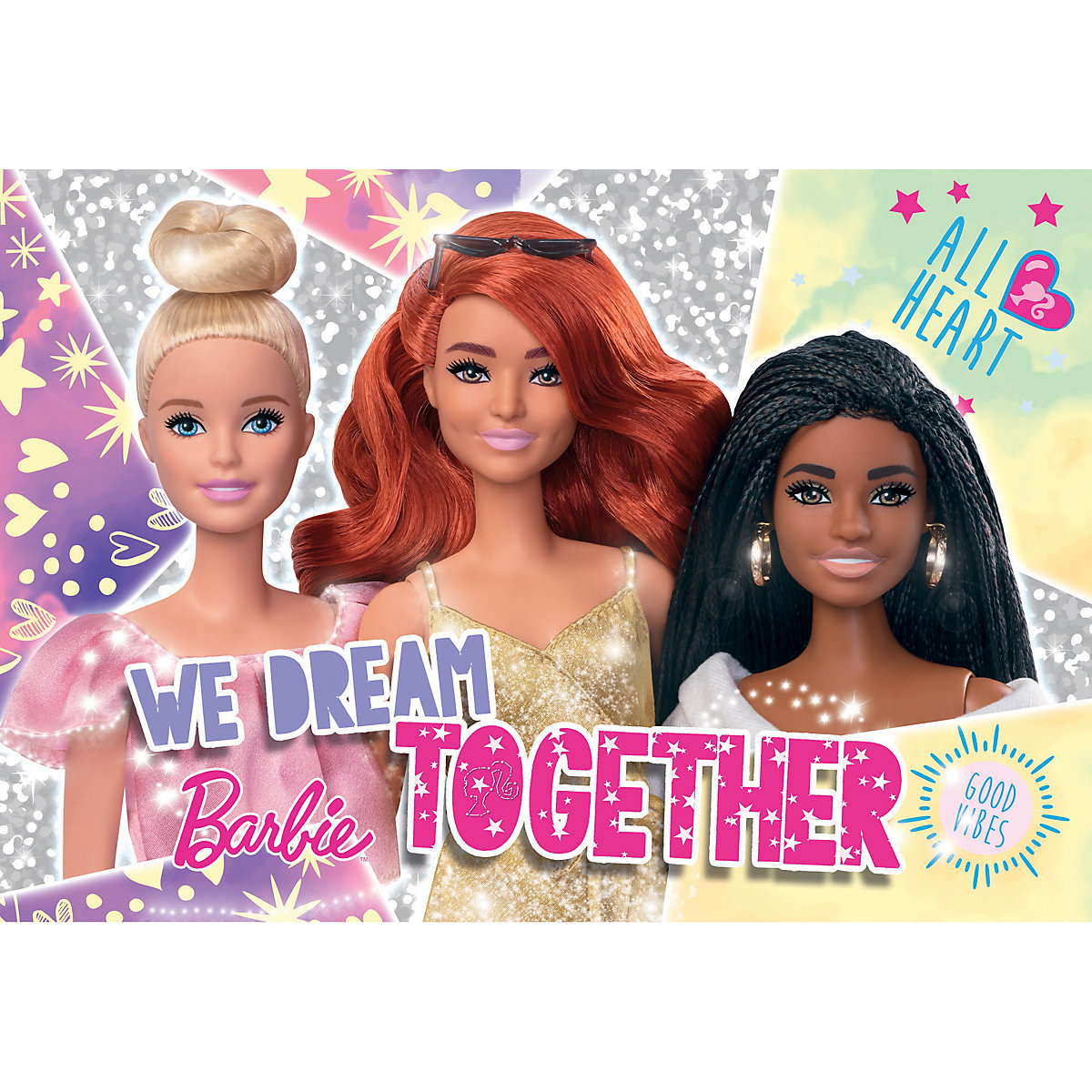 Barbie Glitter Puzzle 60 Teile -Selfie!