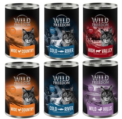Gemischtes Probierpaket: Wild Freedom Adult