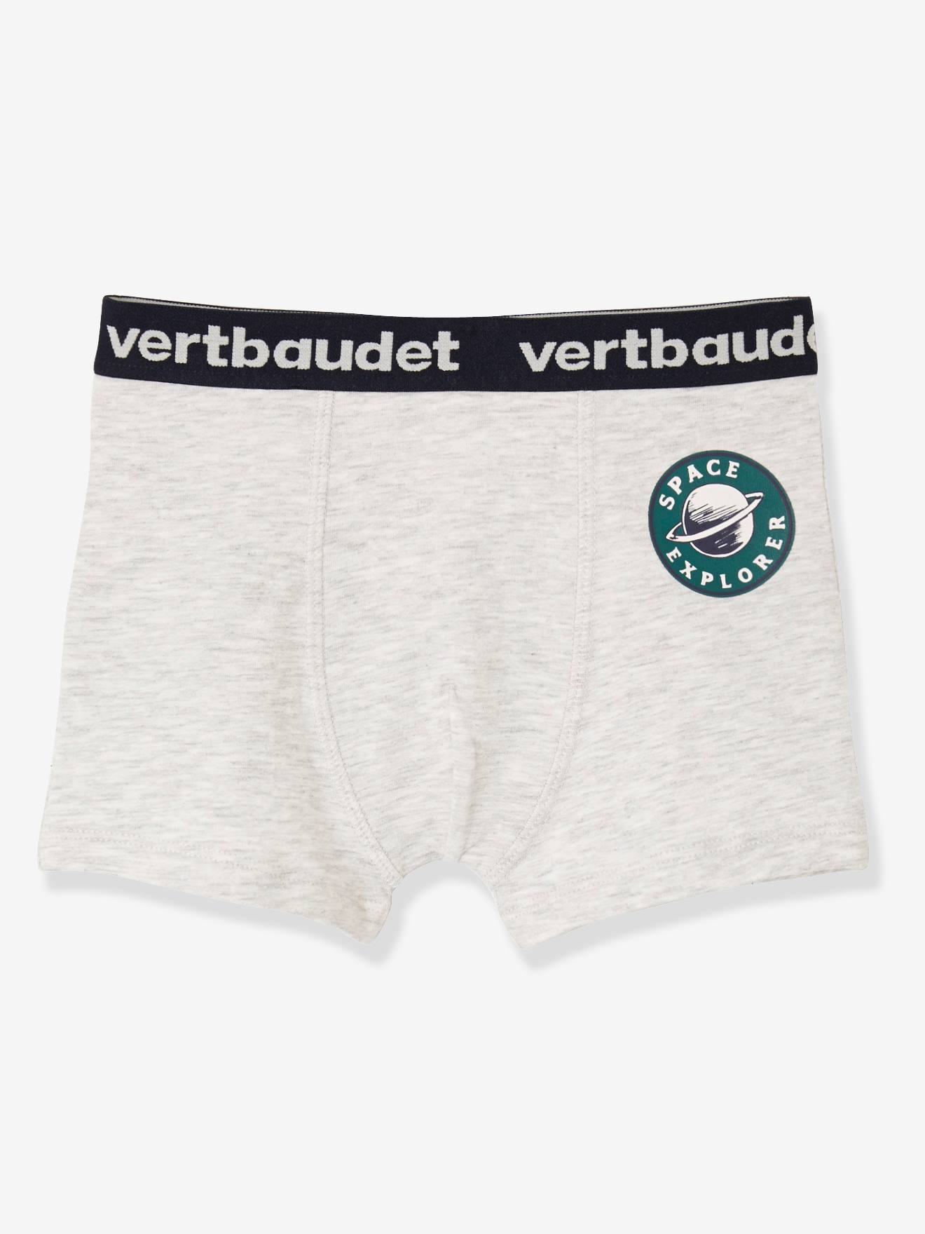 Lot de 3 boxers garçon Explorer lot bleu