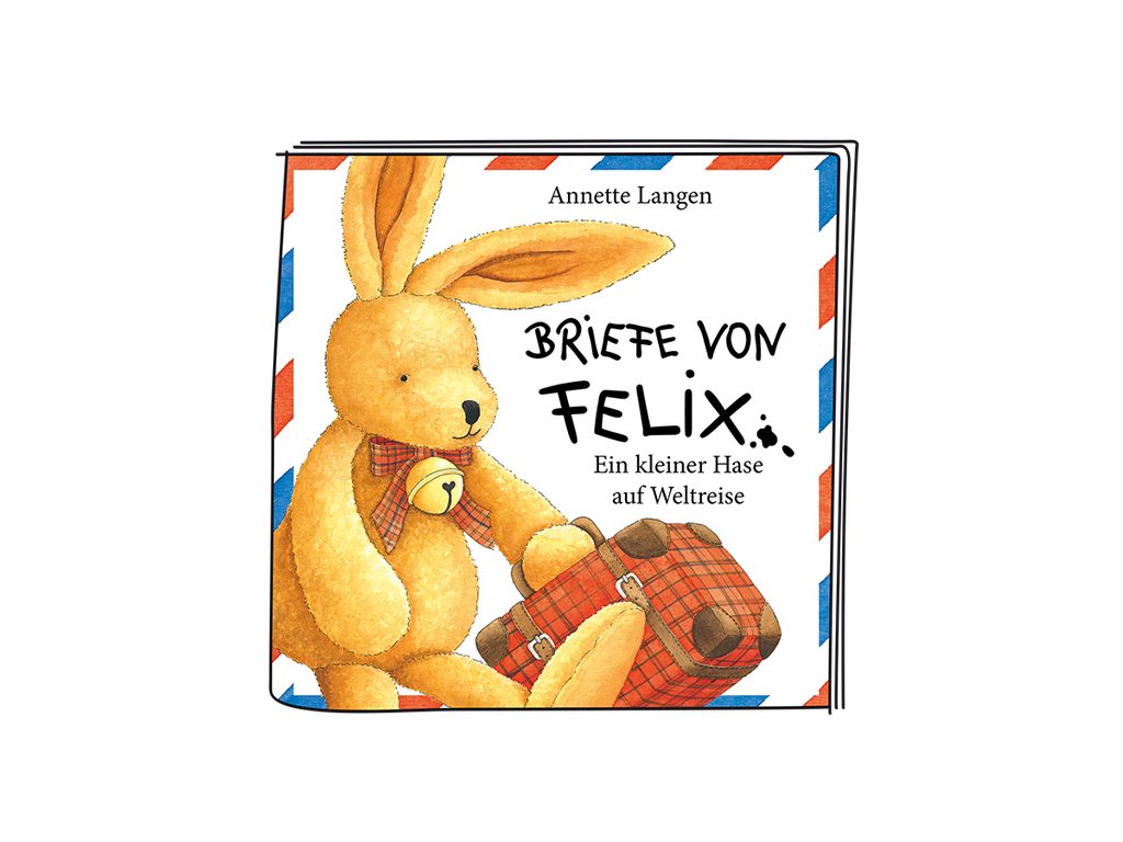 tonies Hörspielfigur Felix-Briefe von Felix, (1-St), magnethaftend,handbemalt,integrierter NFC-Chip