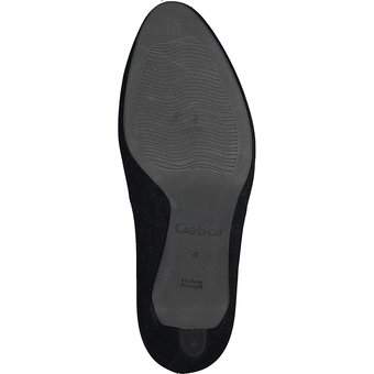 Gabor Plateau Pumps in schwarz