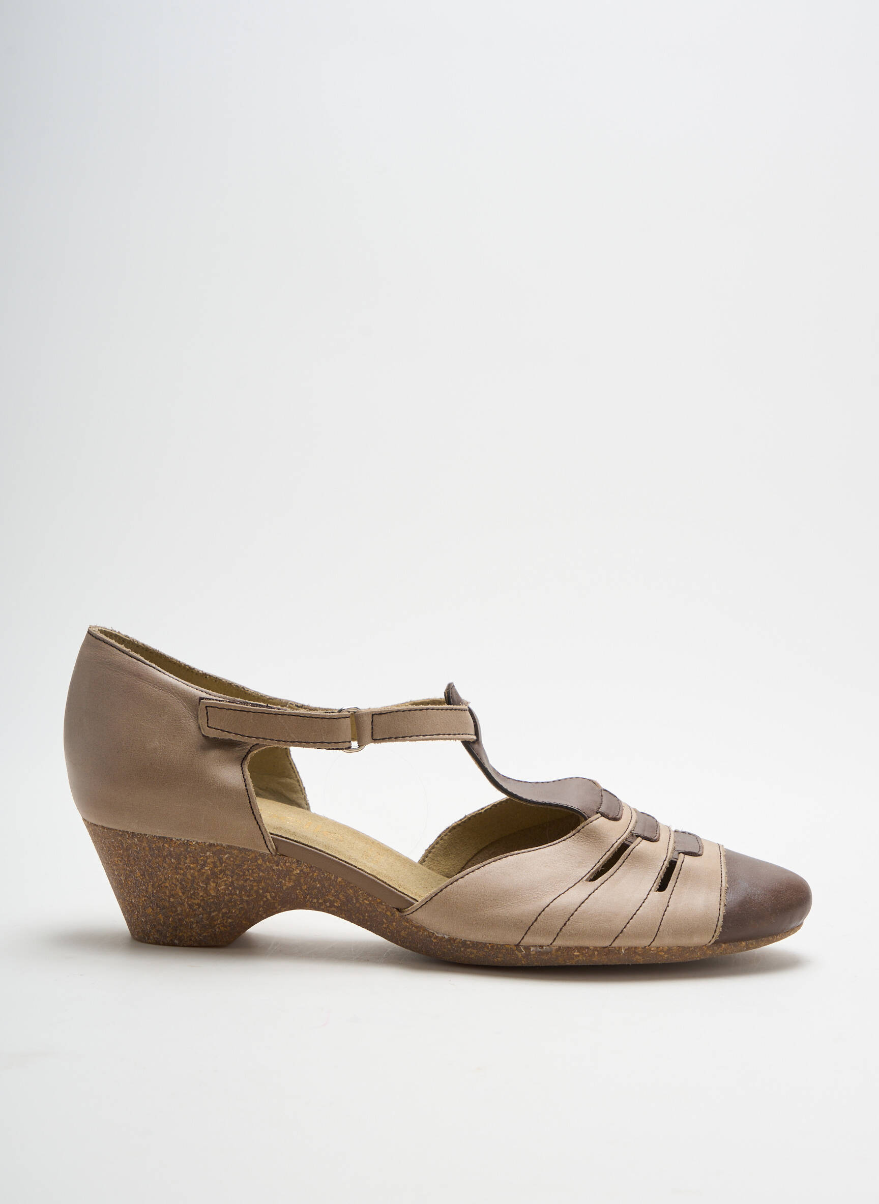 Ombelle Sandales Nu Pieds Femme couleur marron