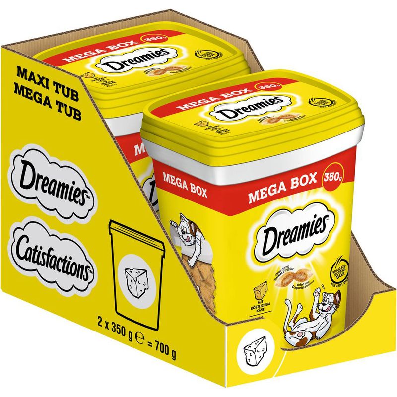 Dreamies Katzensnacks Mega Box zu TOP-Preisen