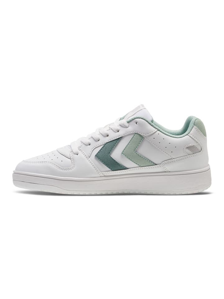 Hummel Hummel Schnürsenkel Sneaker St. Power Damen in WHITE/ERAYISH GREEN günstig kaufen