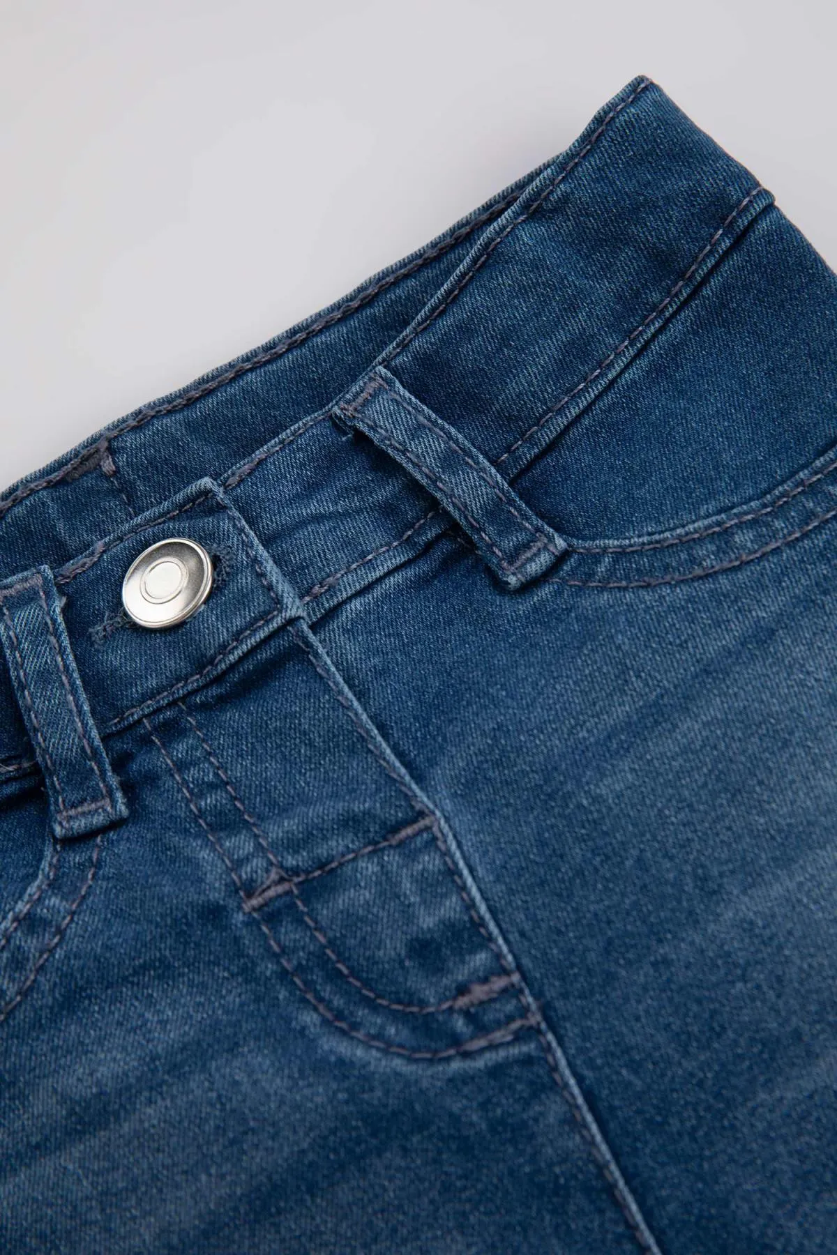 DeFacto  Baby-Mädchen 3D Jeanshose mit geradem Bein B0064a523wn