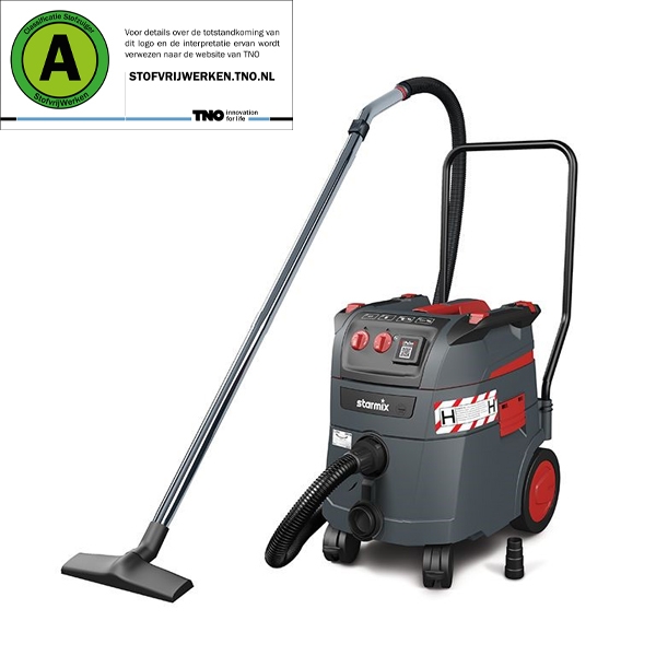 Starmix 018614 iPulse H-1635 SAFE PLUS H-Klasse Staubsauger mit Systainer-Halterung