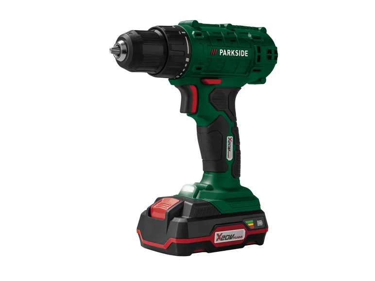 Furadeira/Parafusadeira sem fio PARKSIDE® PBSA 20, 20V