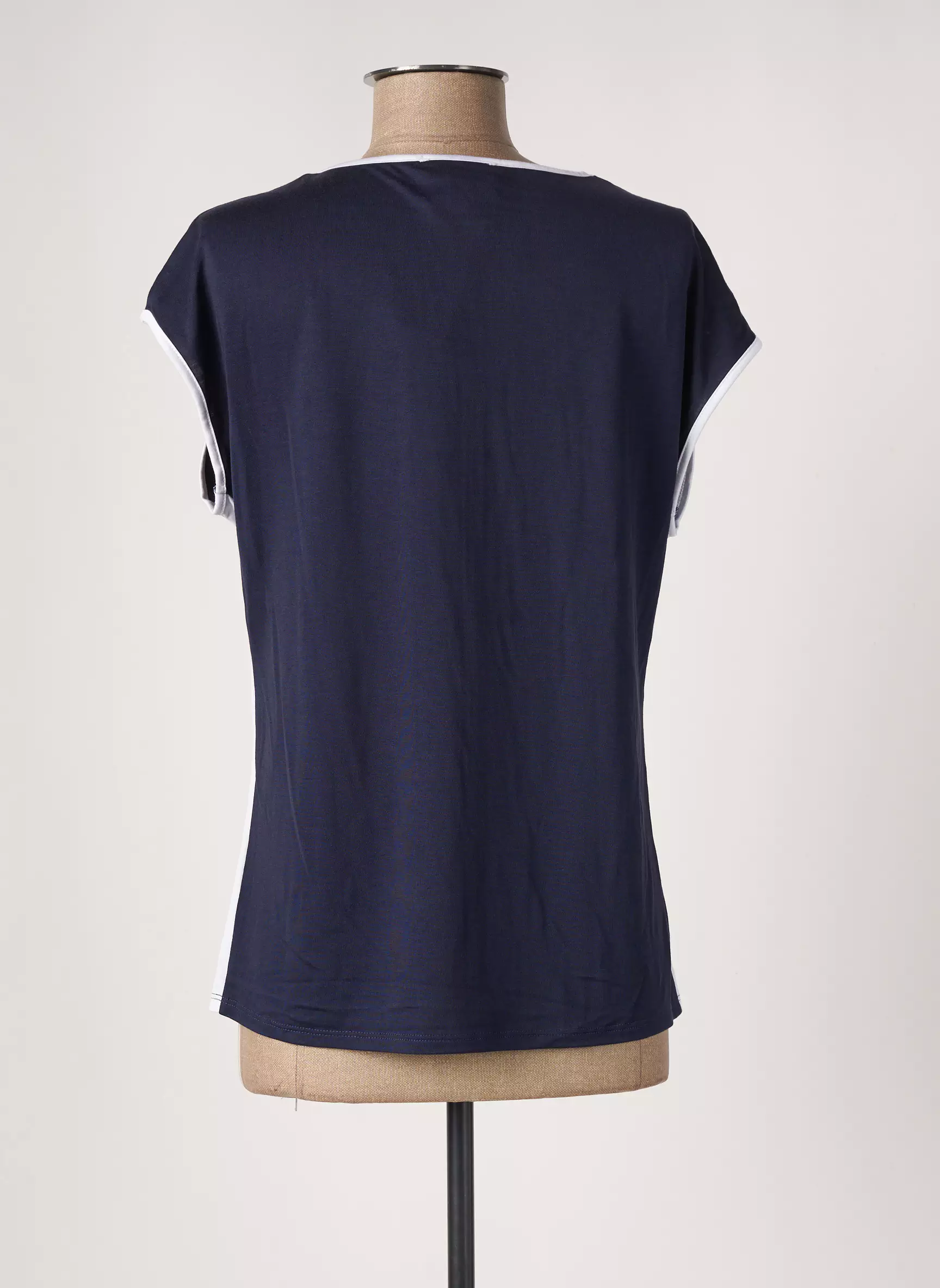 Marble Tshirts Femme couleur bleu