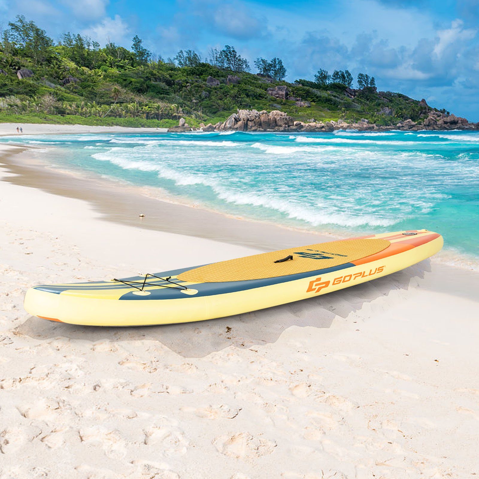 COSTWAY SUP-Board aufblasbar Stand Up Paddle Board, 320cm, bis 150kg