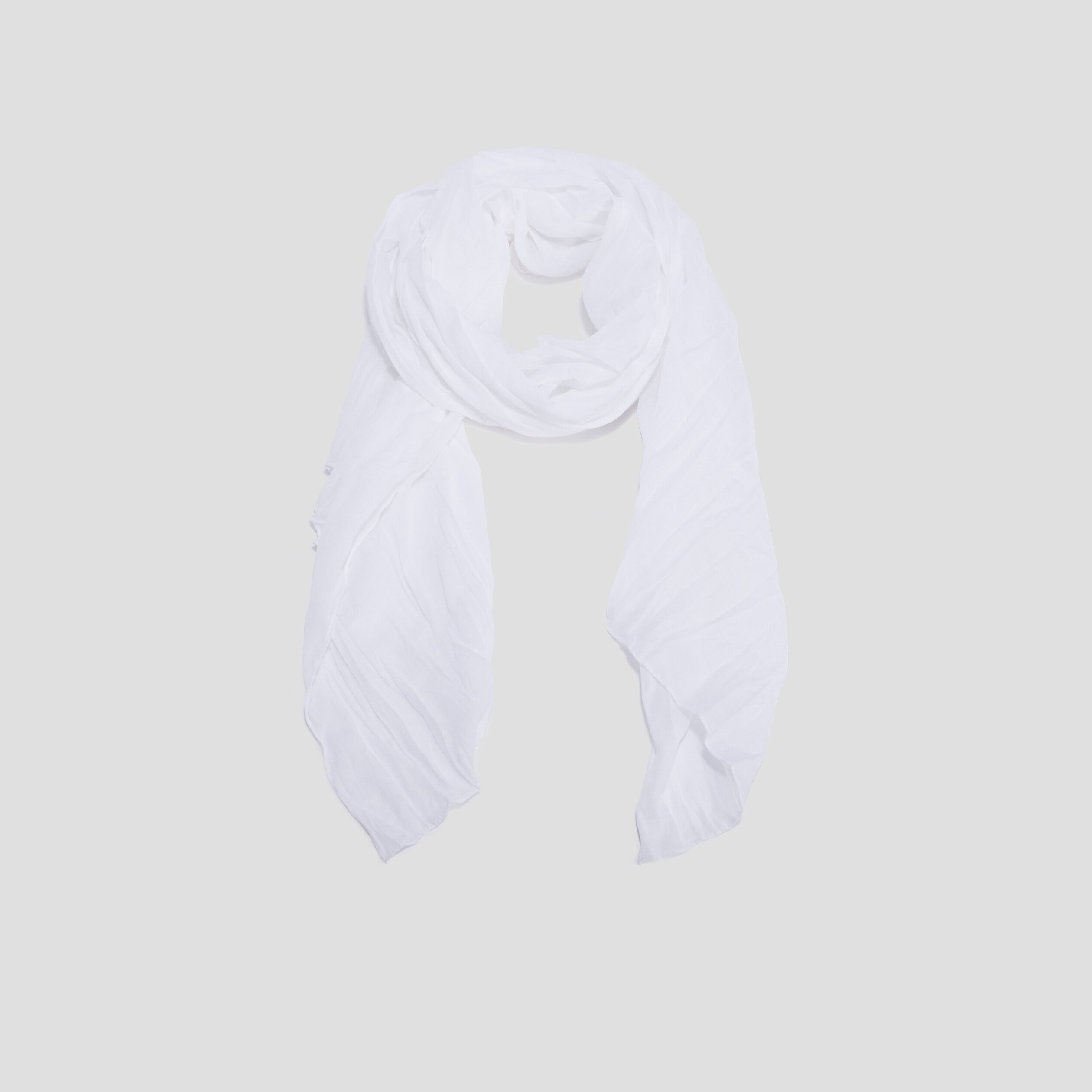 Foulard blanc femme | La Halle