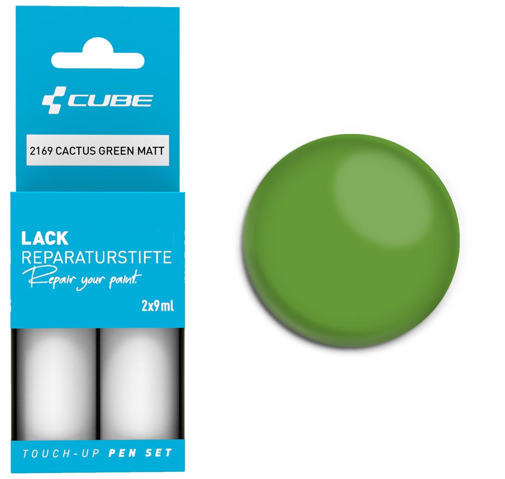 Cube Lackreparaturstift Set CACTUS GREEN matt kaufen | Bike-Discount