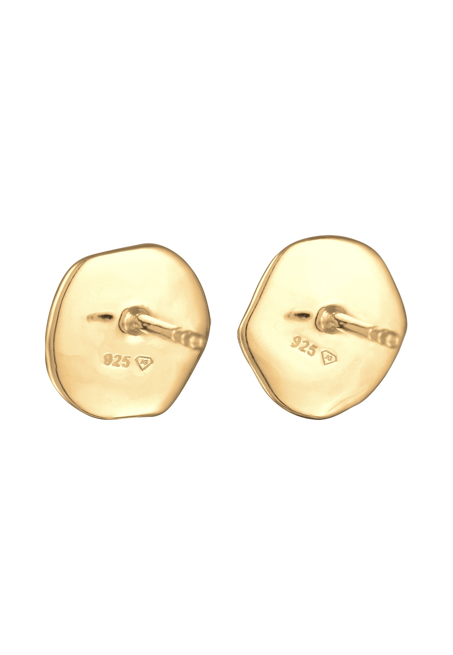 Elli PREMIUM Ohrringe Süßwasserzuchtperle Ohrstecker Rund 925 Silber