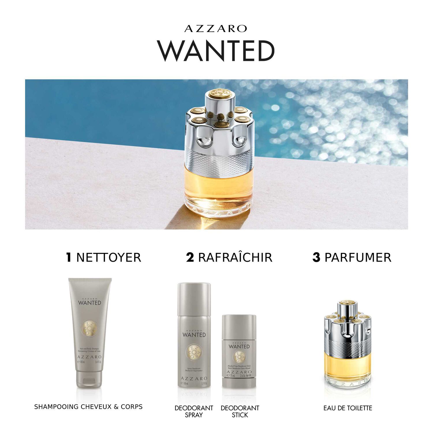 Azzaro Wanted Gel Douche