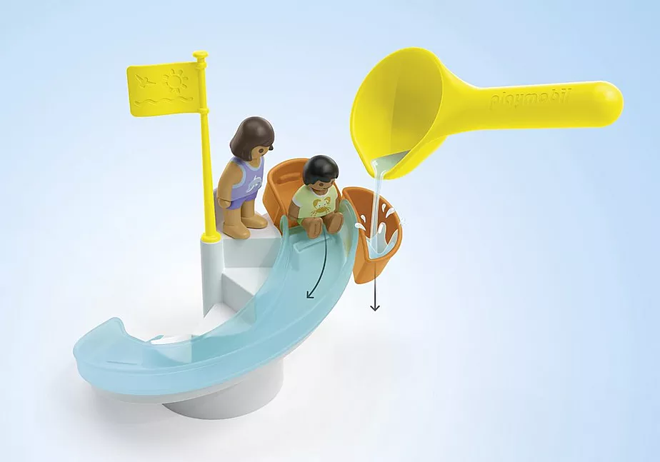 JUNIOR AQUA: Wasserbahn mit Wasserspielplatz und Lerneffekten