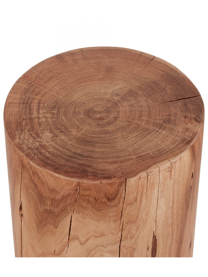 KADIMA DESIGN Baumstammhocker aus massivem Akazienholz | Zeitloser Landhausstil günstig kaufen onesize