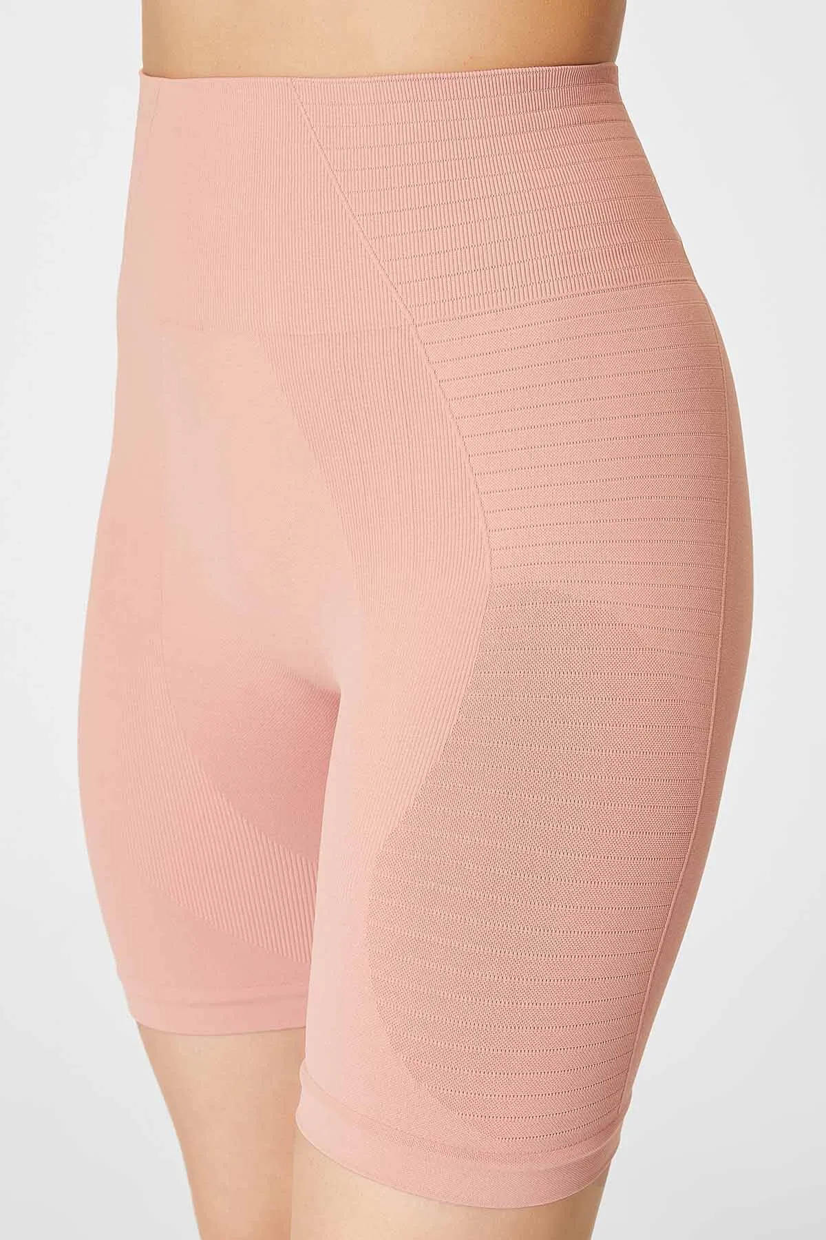 Jerf  Gela Sculpting Sport Biker-Strumpfhose in Pastellrosa