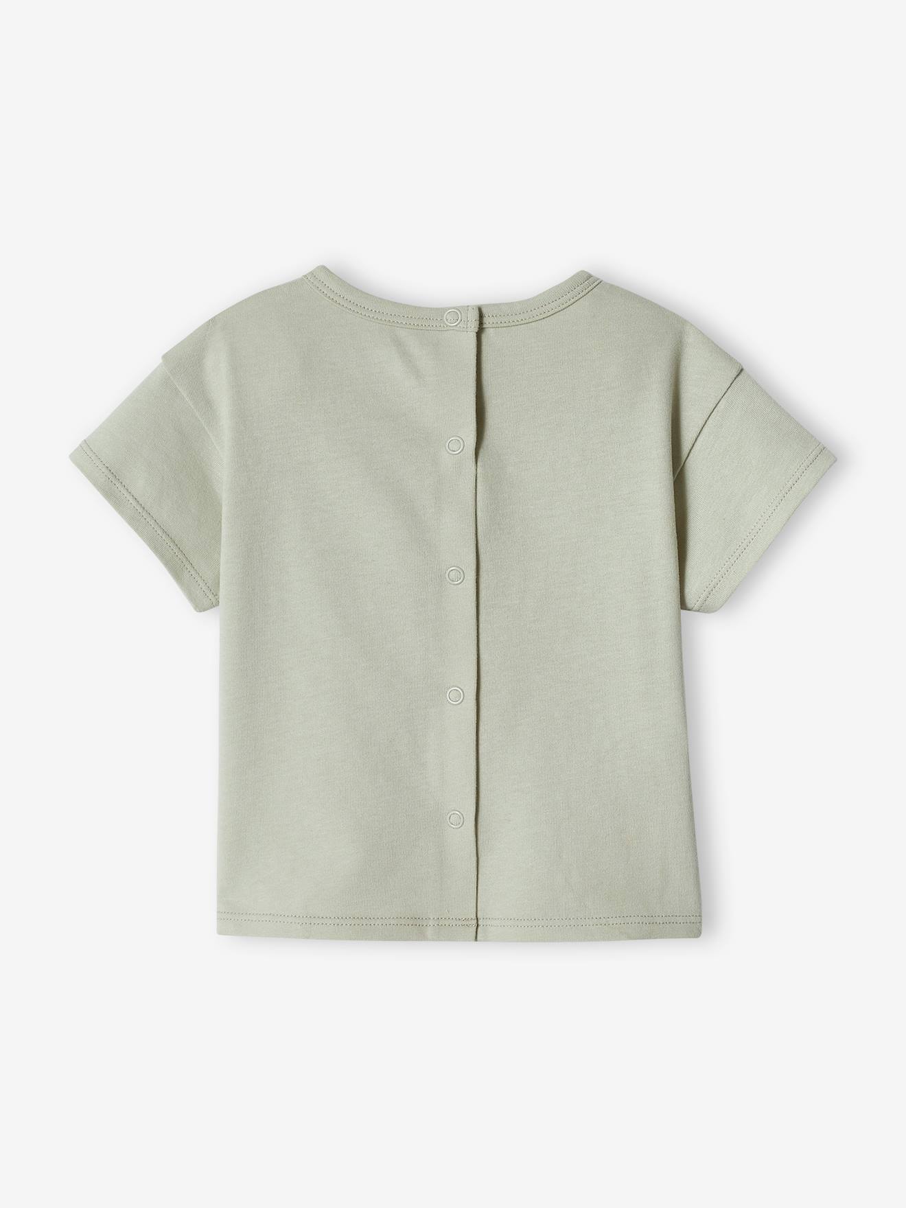 Lot de 2 Tee-shirts bébé manches courtes bleu glacier