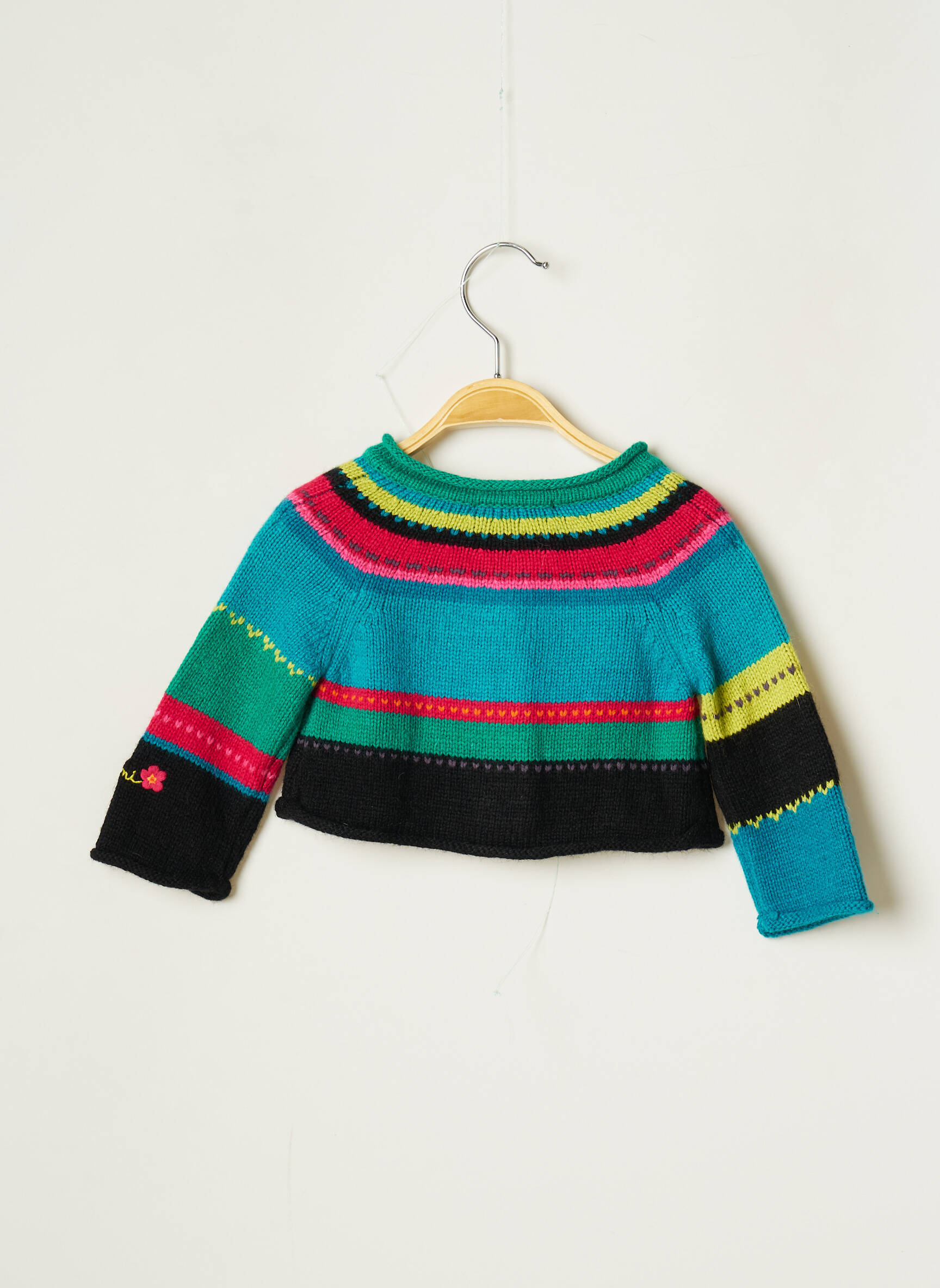 Catimini Fine Maille Fille couleur bleu