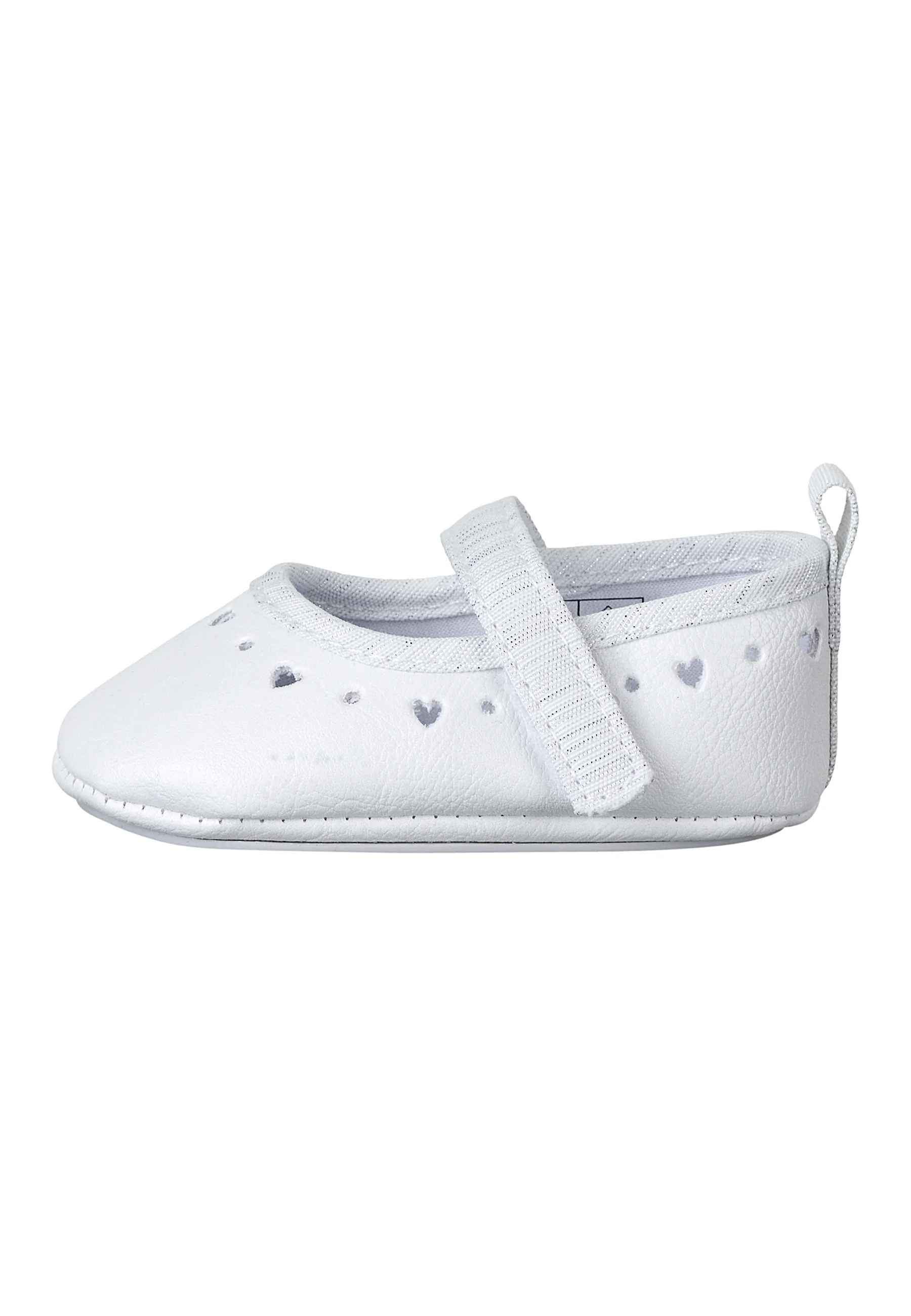 Baby-Ballerina aus Kunstleder mit Klettverschluss