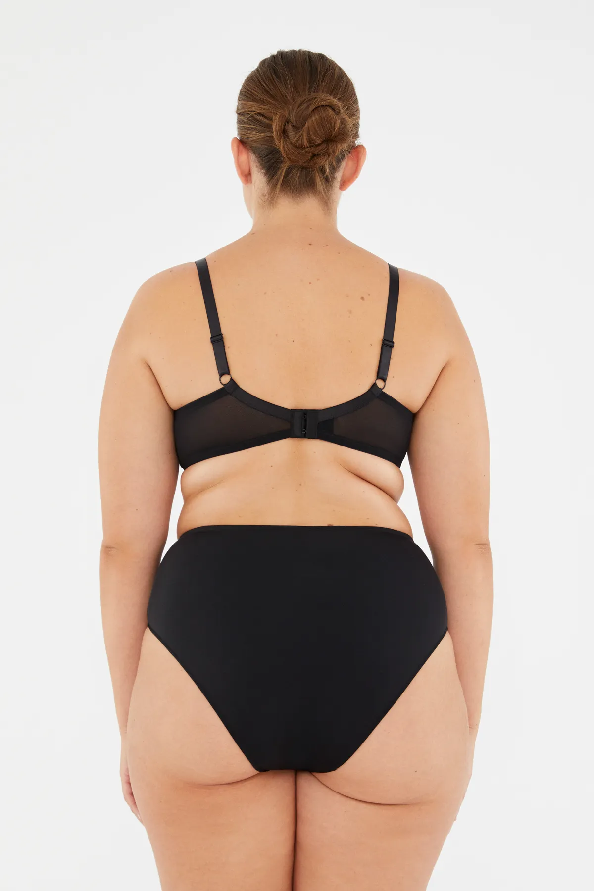 Dagi  Schwarze Lily Slip-Höschen mit hoher Taille