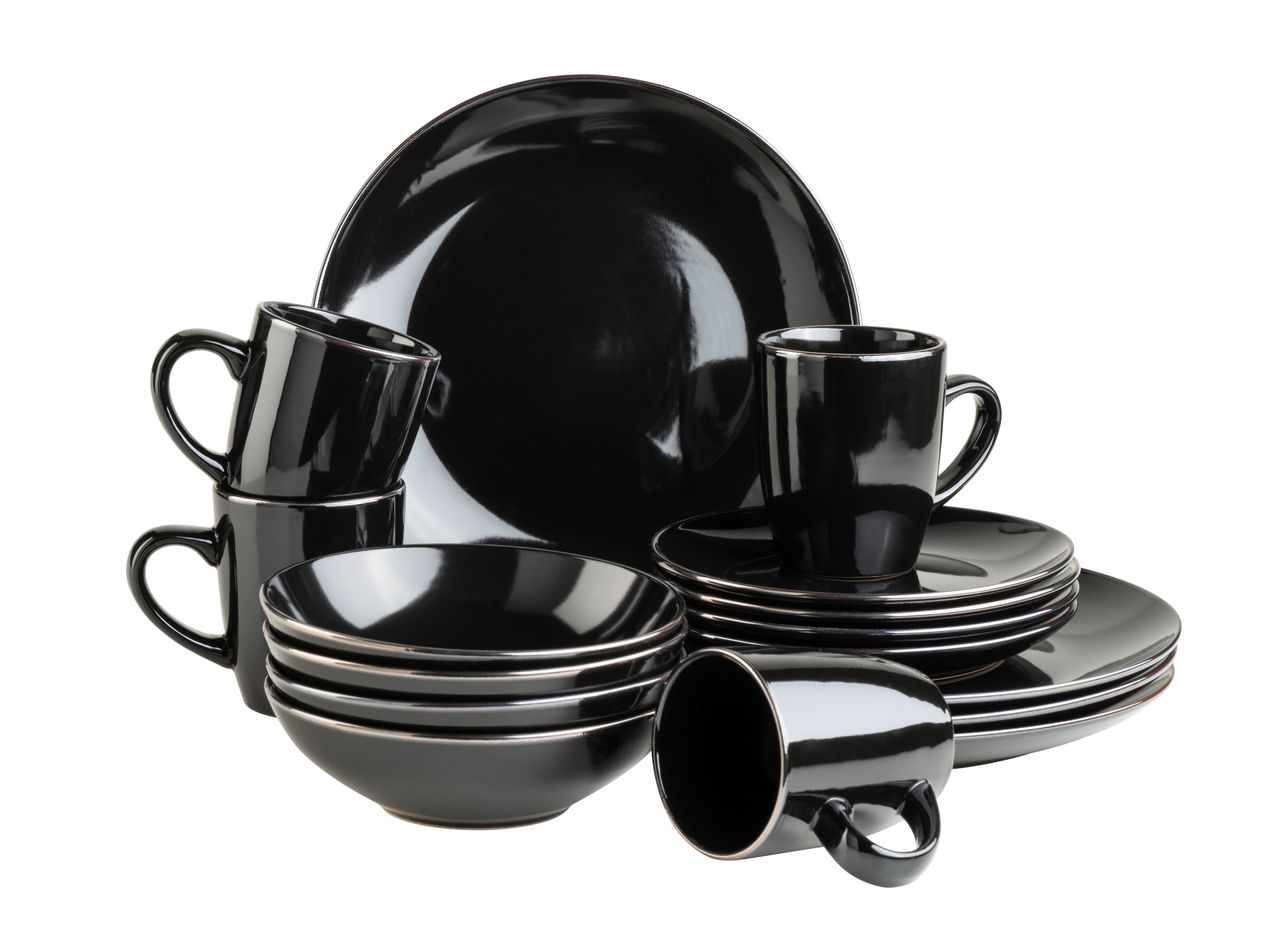 Mäser Serie Metallic Rim, Kombiservice 16 teilig für 4 Personen