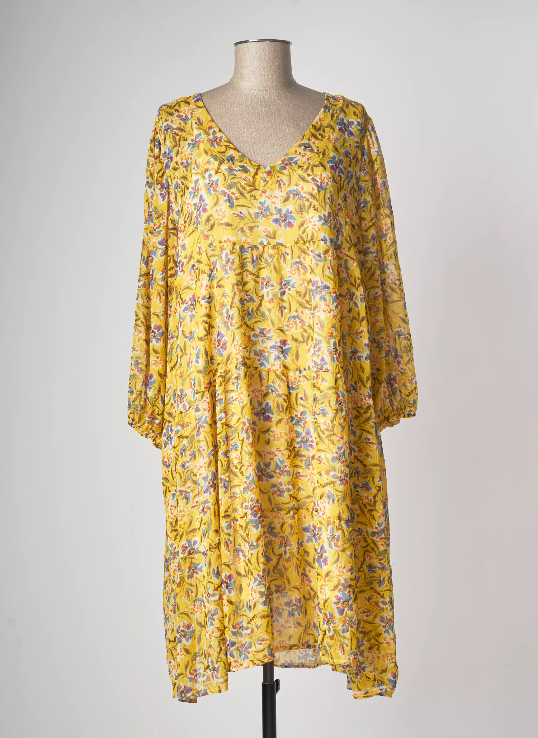 Jorgie Paris Robes Mi Longues Femme couleur jaune