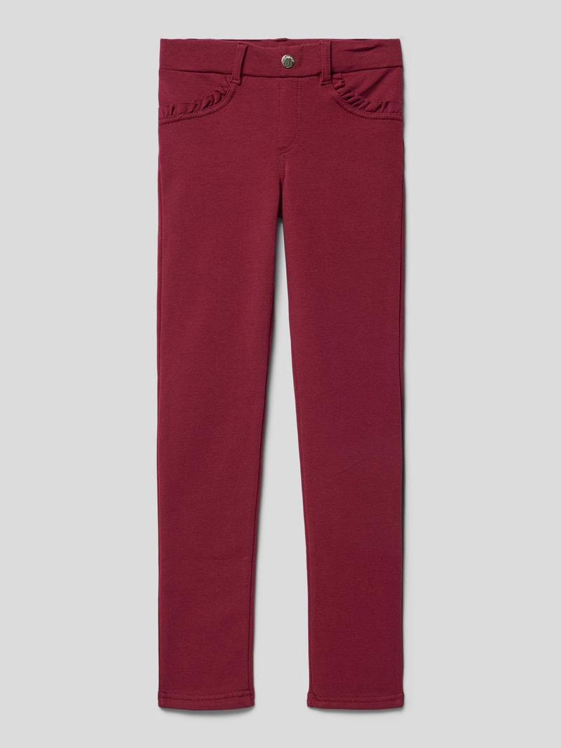 Hose mit Rüschen in pink