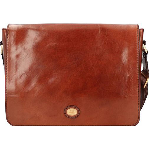 The Bridge Messenger Leder 35 cm Laptopfach