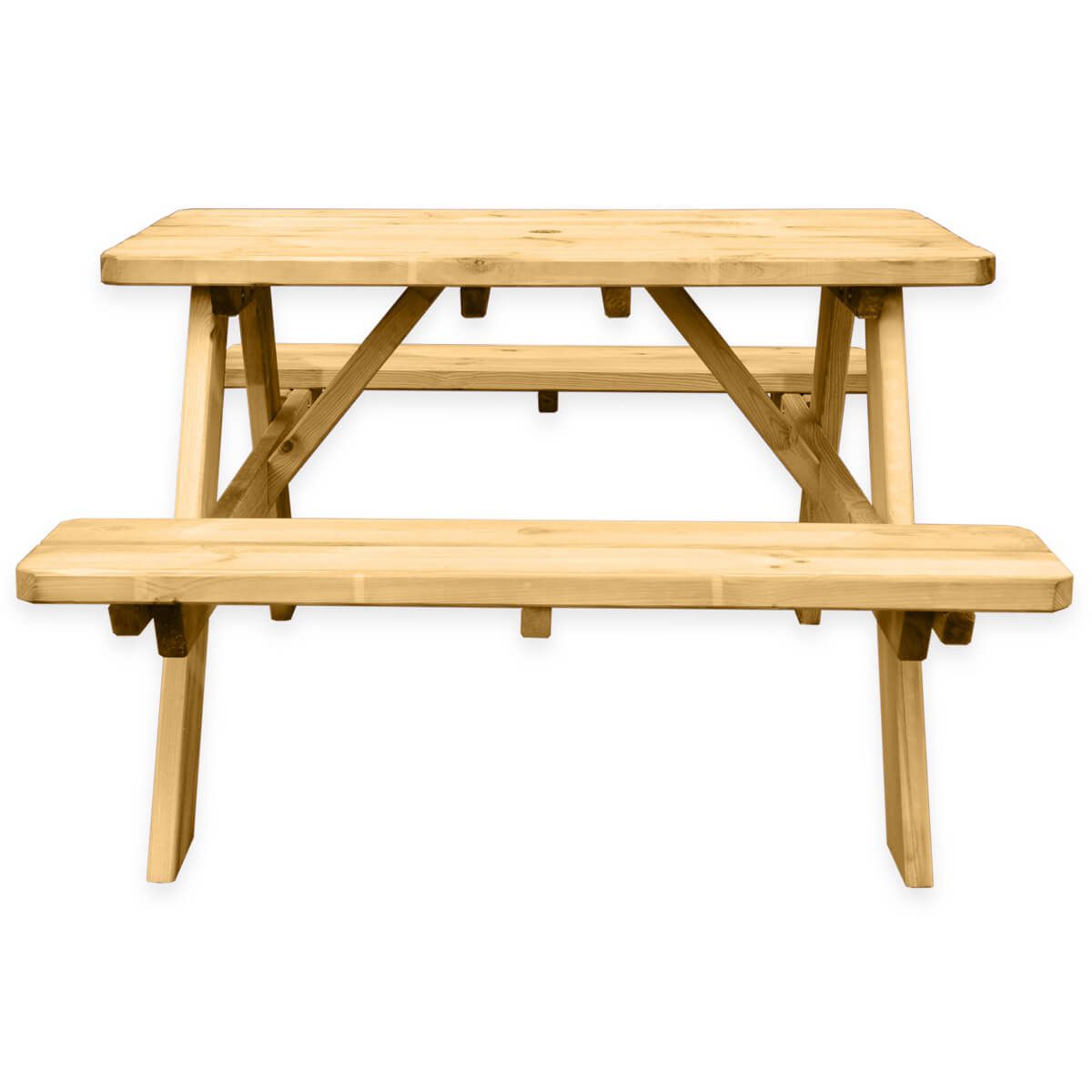 GoedkopePicknicktafels Deluxe 120 Picknicktisch