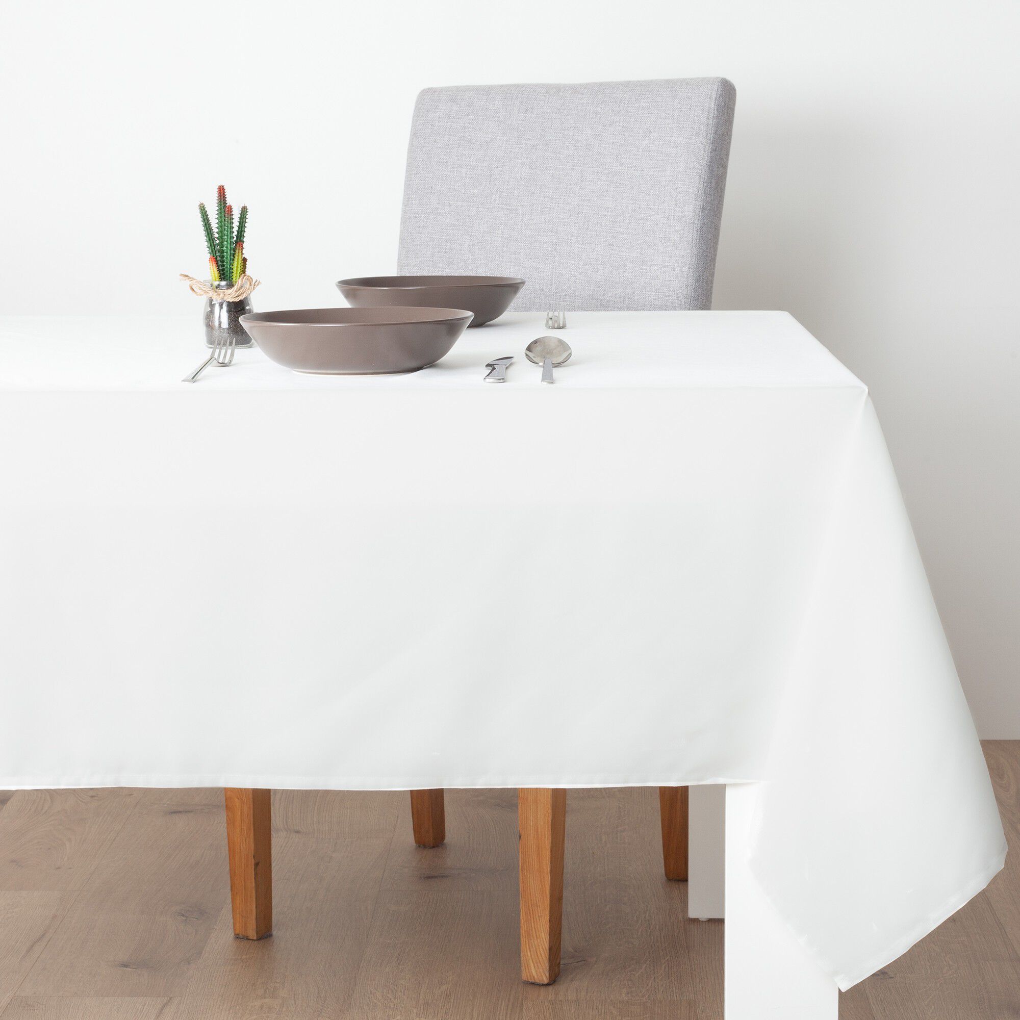 Nappe unie toucher peau de pêche