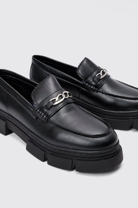 Loafer mit dicker Sohle