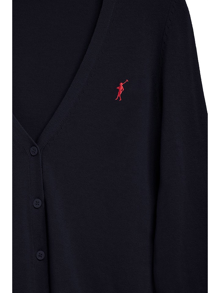 Polo Club Cardigan in Dunkelblau günstig kaufen