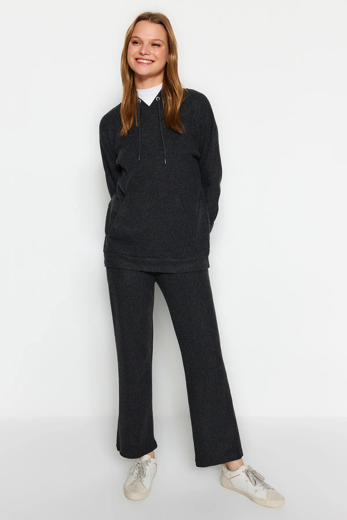 Trendyol Modest  Zweiteiler - Grau - Regular Fit