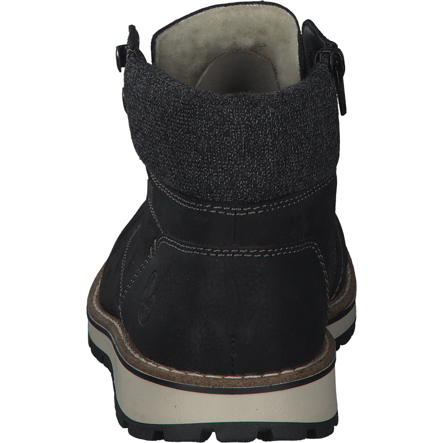 Rieker 38438, Schnürstiefeletten, Herren, Schwarz