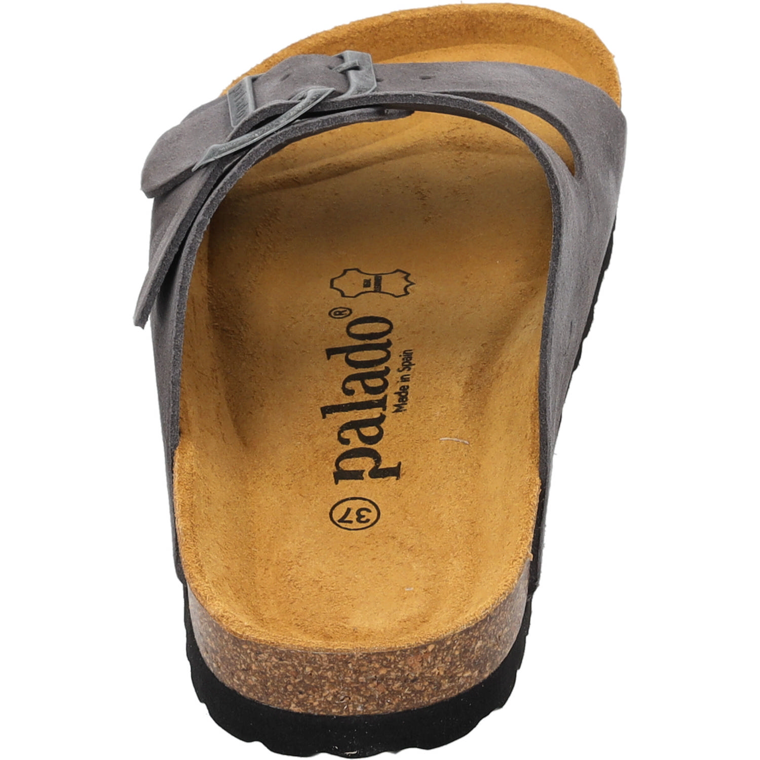 Palado Korfu Premium Leather, Pantoletten, Damen, Grau