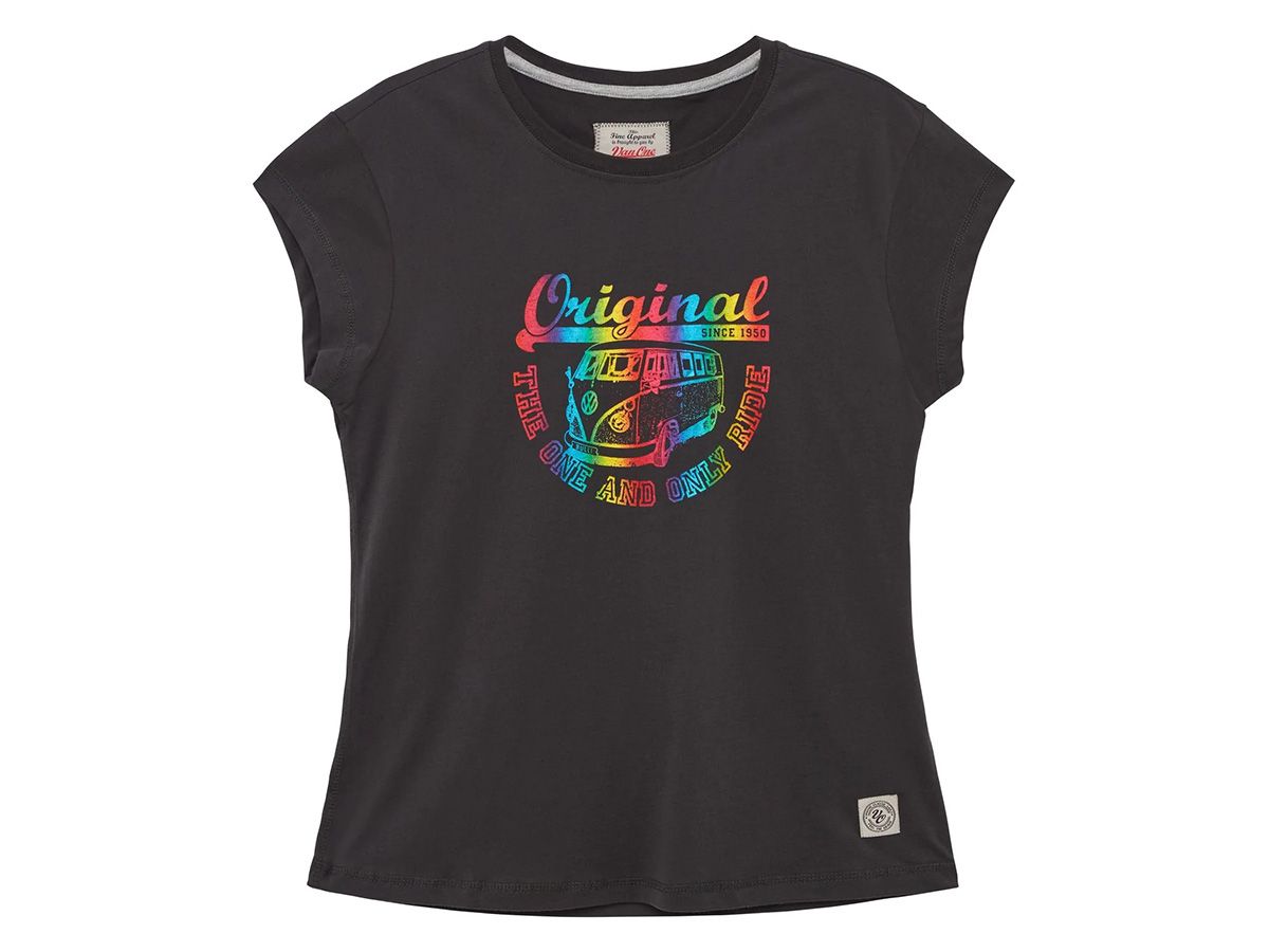 Van One Original Ride Black Damen T-Shirt