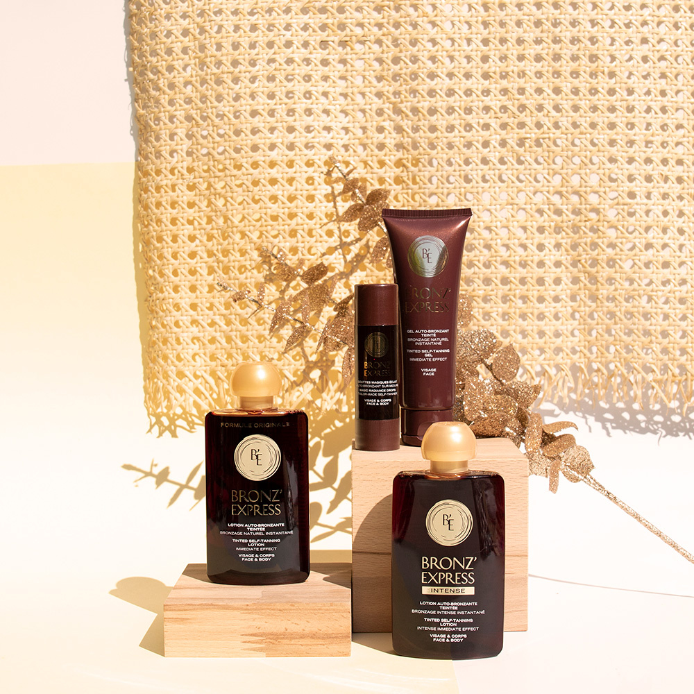 Bronz'express Gel Auto-Bronzant Teinté Auto-bronzant teinté visage