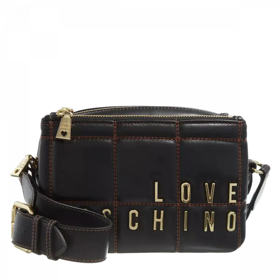 Love Moschino - Love Moschino Shoulder Bags Textil Black - schwarz