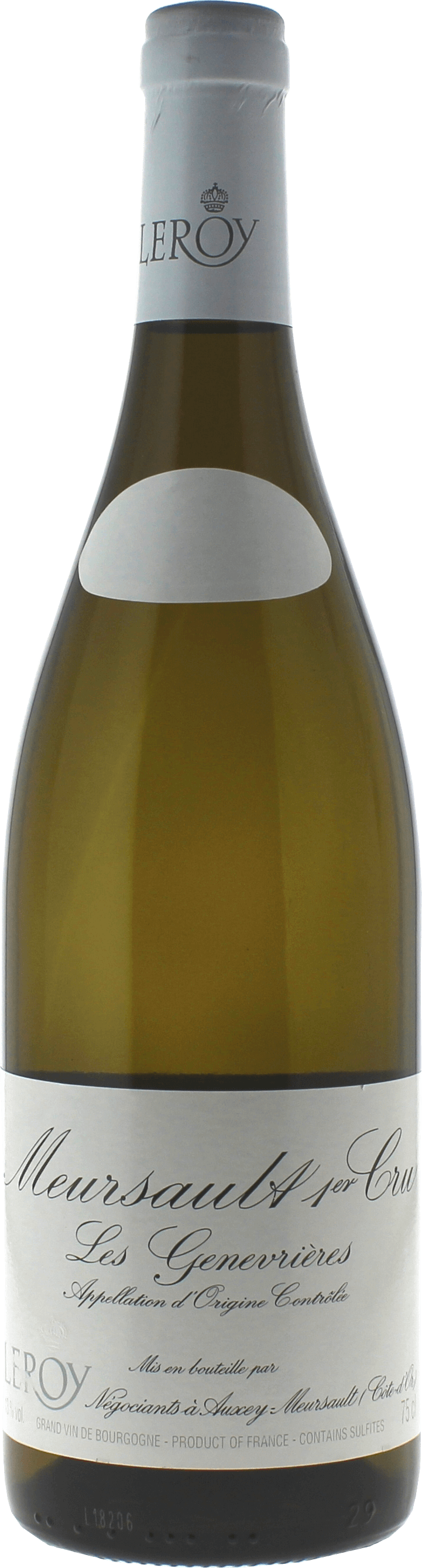 Meursault 1er cru genevrières 2018