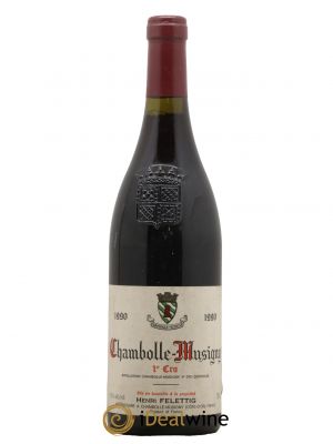 Chambolle-Musigny 1er Cru Domaine Henri Felletig 1990 - Lot de 1 Bouteille