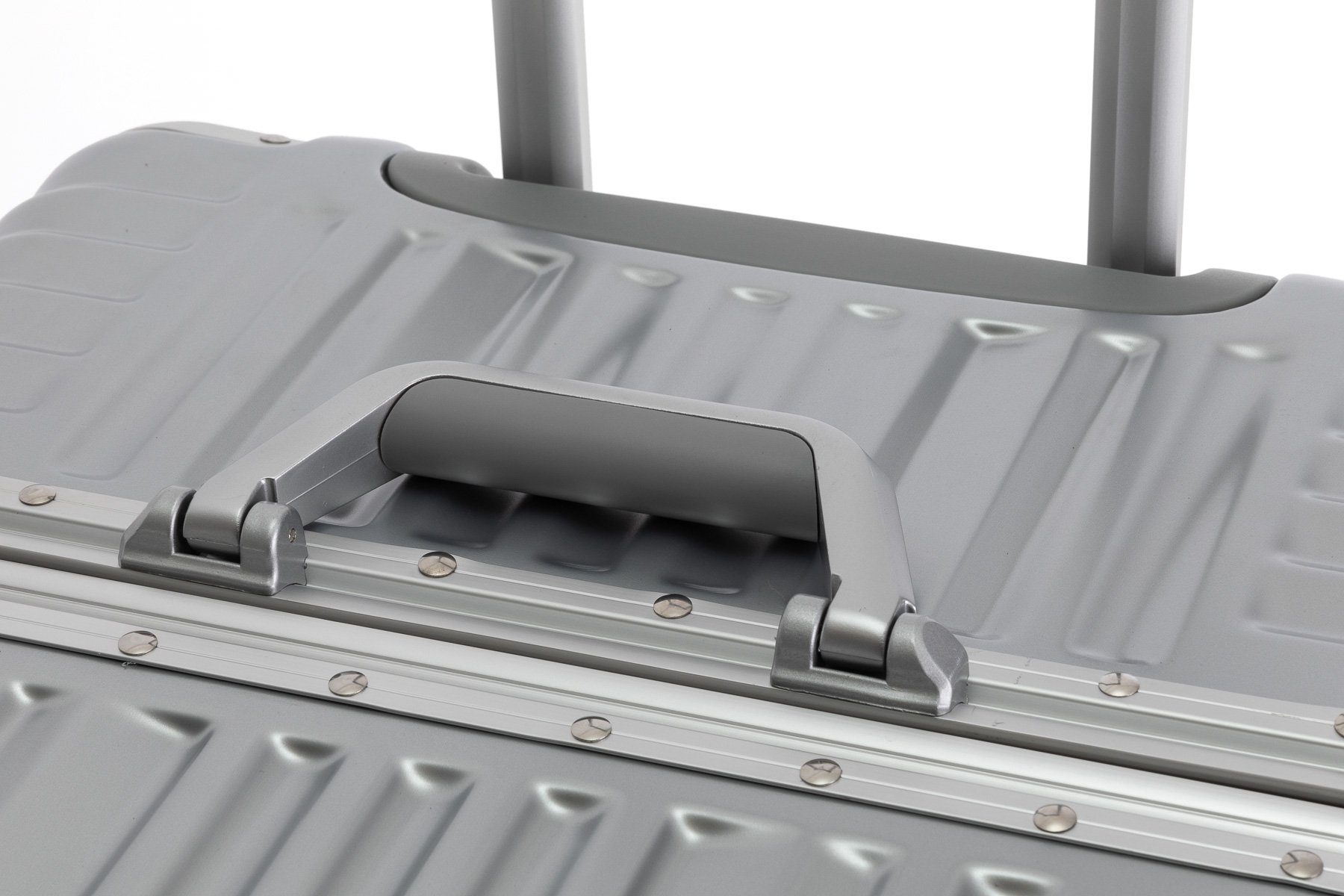 Travelhouse Hartschalen-Trolley London Sports Trunk, 4 Rollen, TSA Zahlenschloss Alu-Rahmen Schnappverschluss Polycarbonat-Hartschale