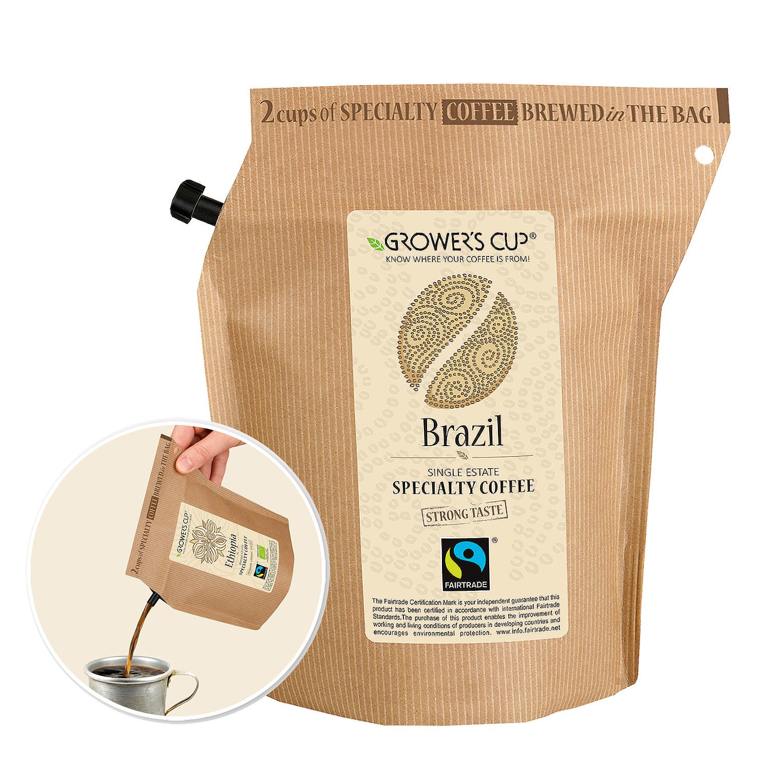 Kaffee 2 Cup Brazil