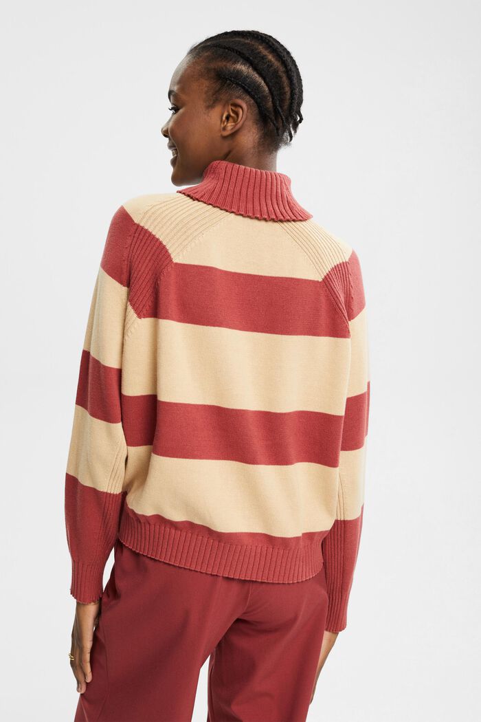 Pullover mit Rollkragen, 100% Baumwolle