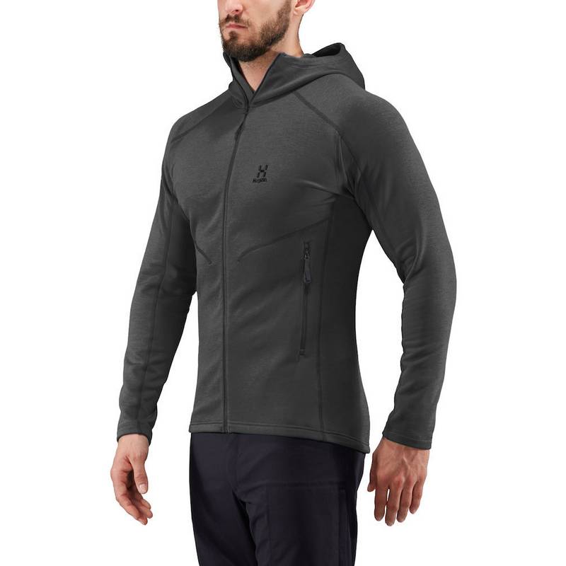Haglfs Heron Hood Fleecejacke Herren