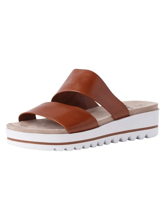 JANA Klassische Sandalen braun