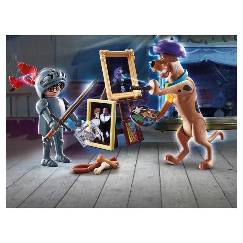70709 Scooby-doo avec chevalier noir Playmobil