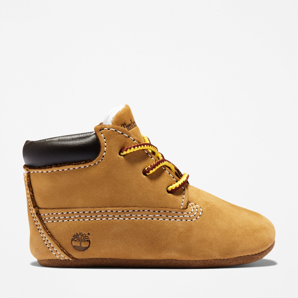 Timberland Crib Bootie with Hat TB09589R2311 / braun