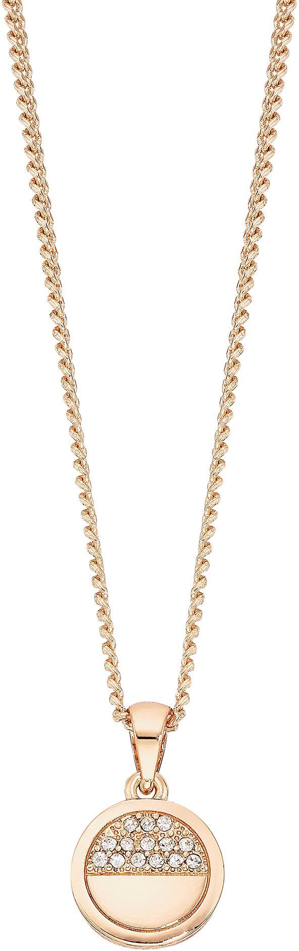 Firetti Quarzuhr, (Set, 5-tlg., mit Anhänger, Kette und 1 Paar Ohrsteckern), ideal auch als Geschenk