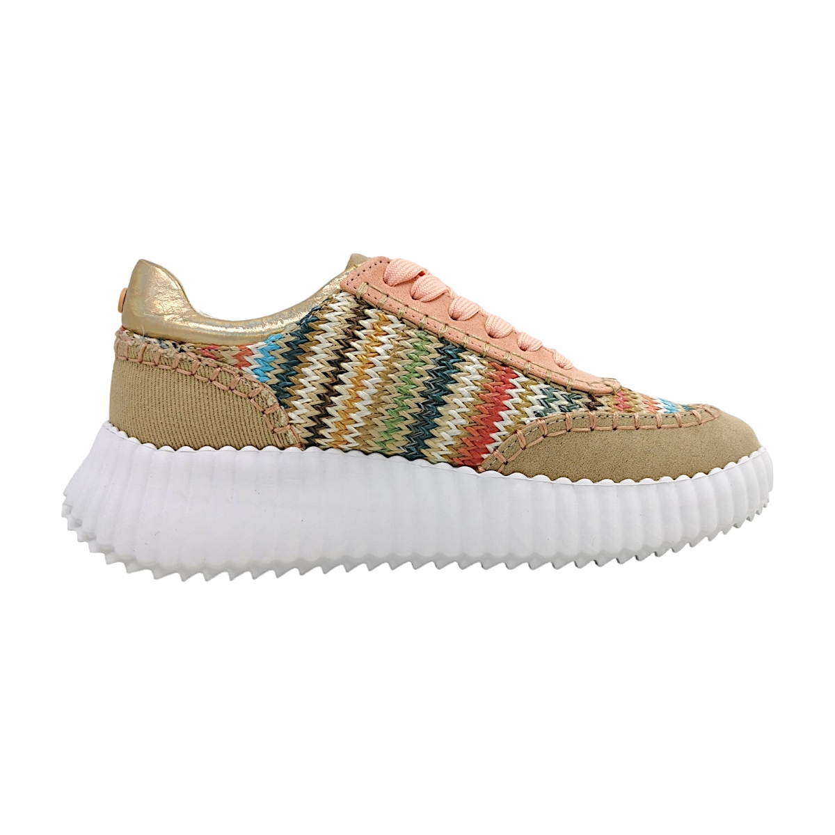 La Strada 2200586-6022 Mehrfarbig 6022 Beige multi