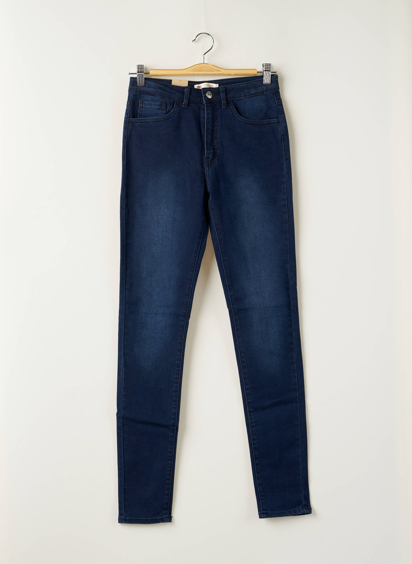 Levis Jeans Skinny Fille couleur bleu